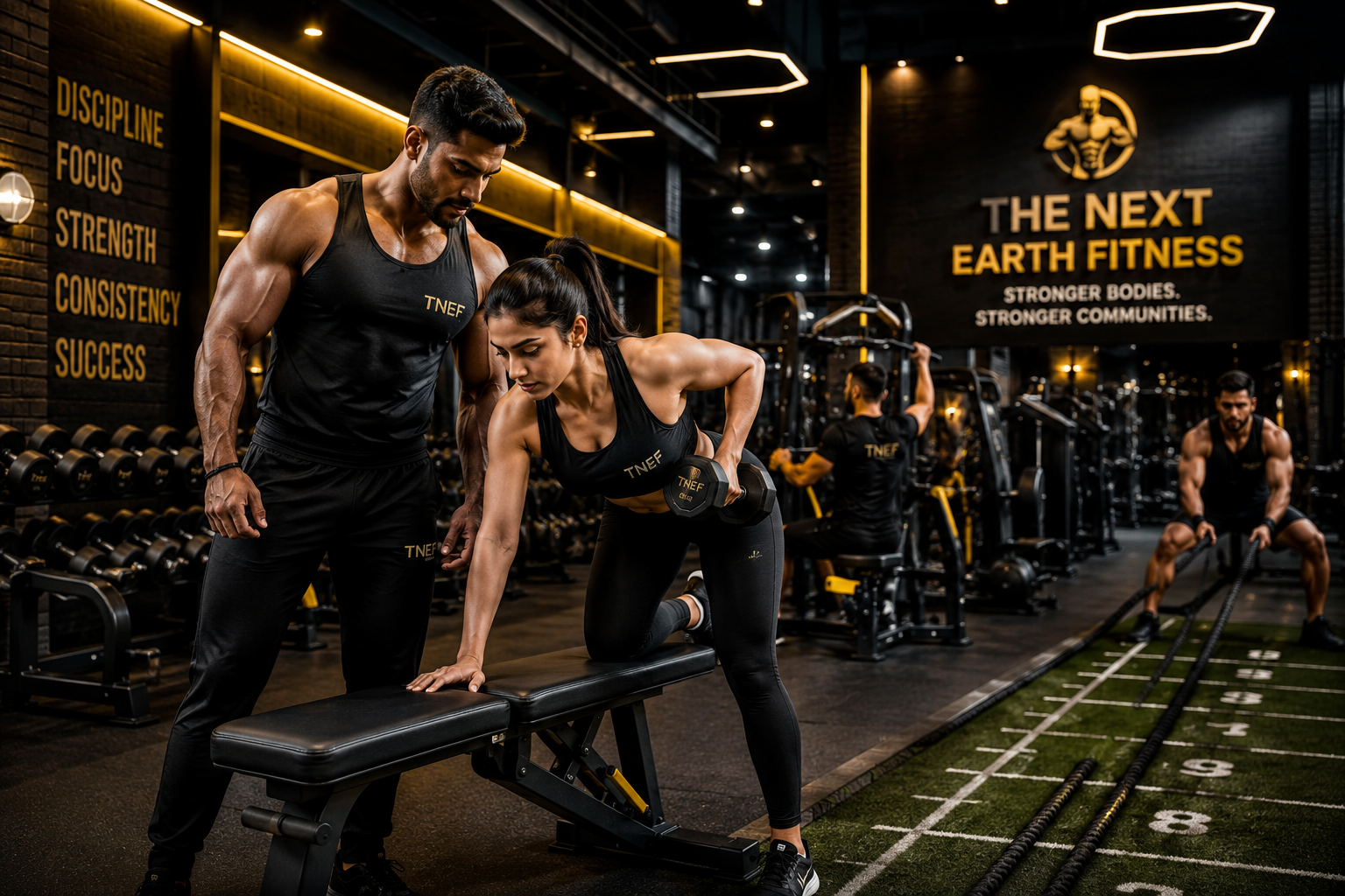 Inside The Next Earth Fitness